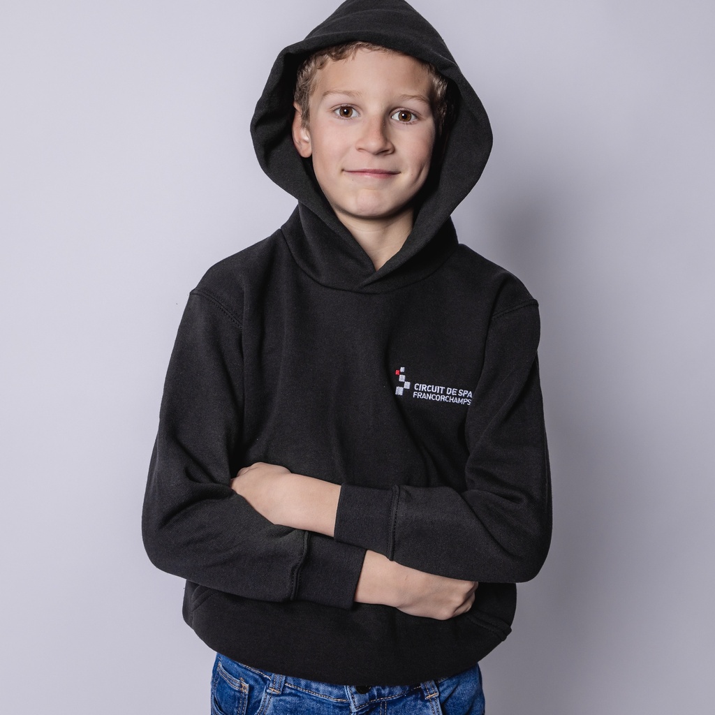 Basic - Hoodie Noir - Enfants 1