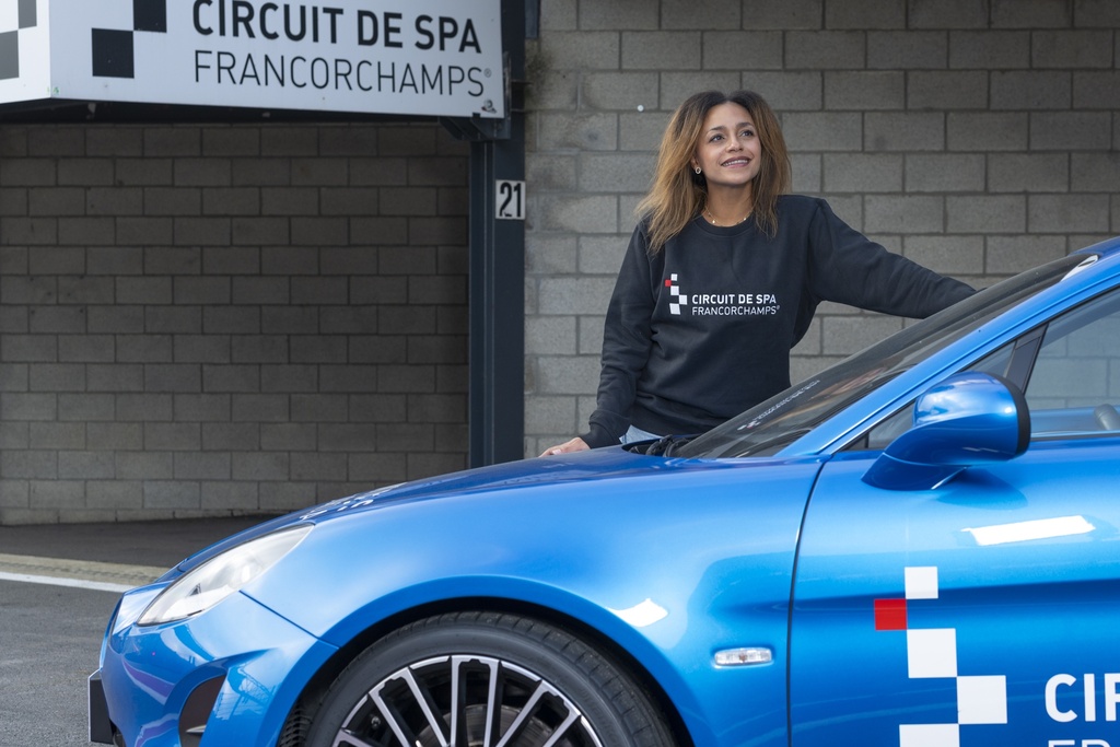 Sweat Col Rond Noir - Circuit de Spa-Francorchamps 1