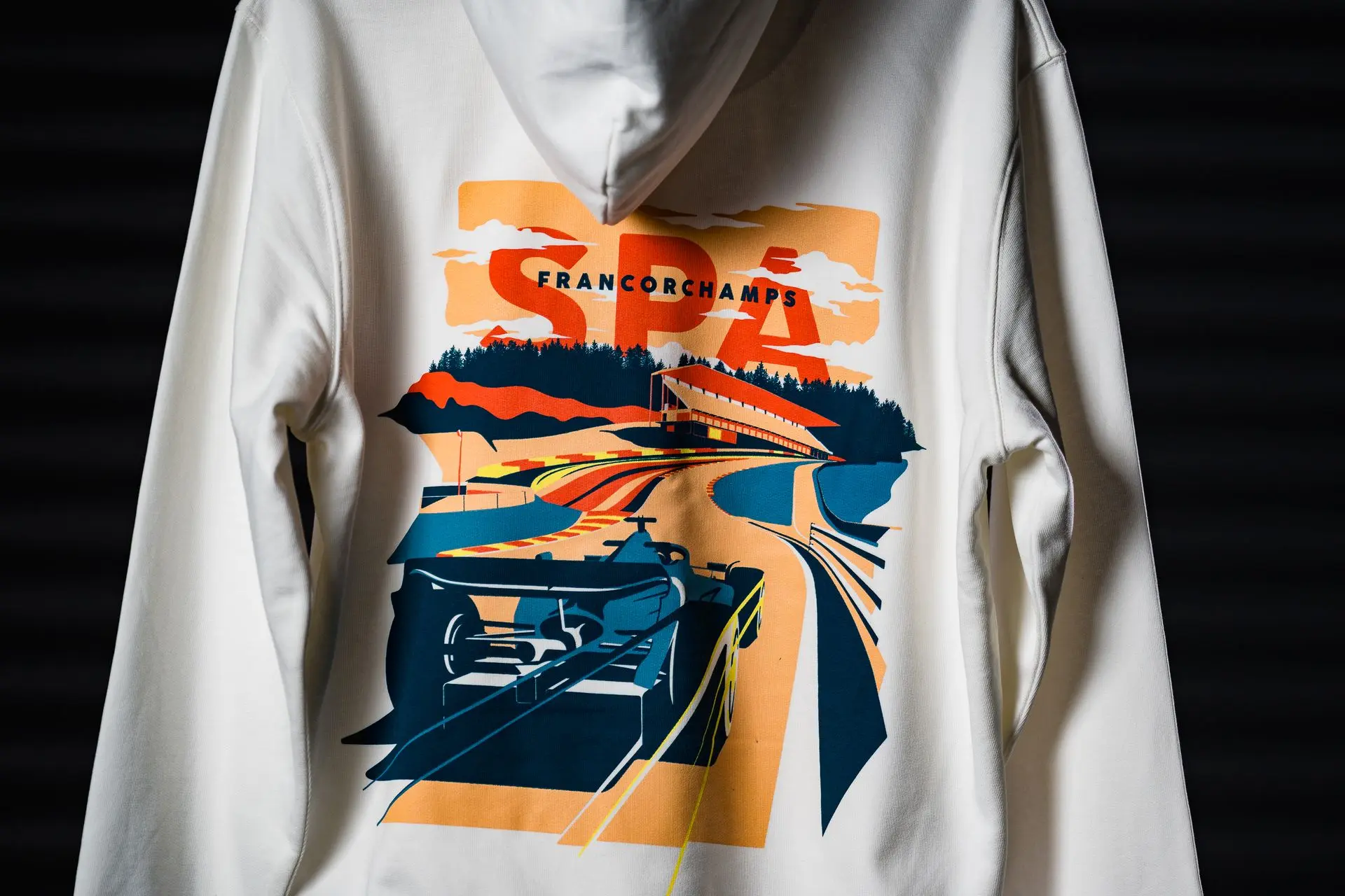 Track - Hoodie Raidillon - Off White 1