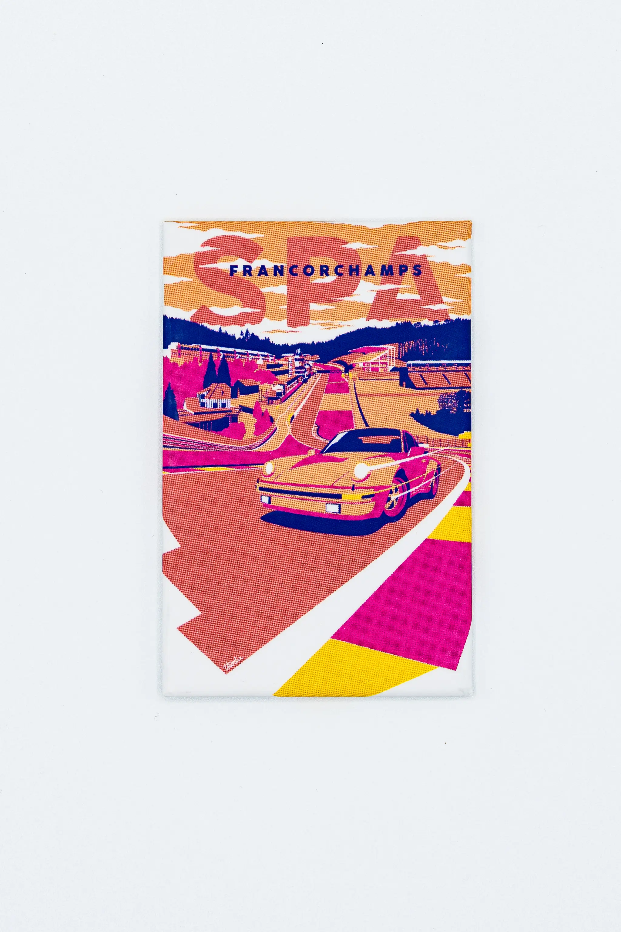 Track - Magnet Eau Rouge - Rose