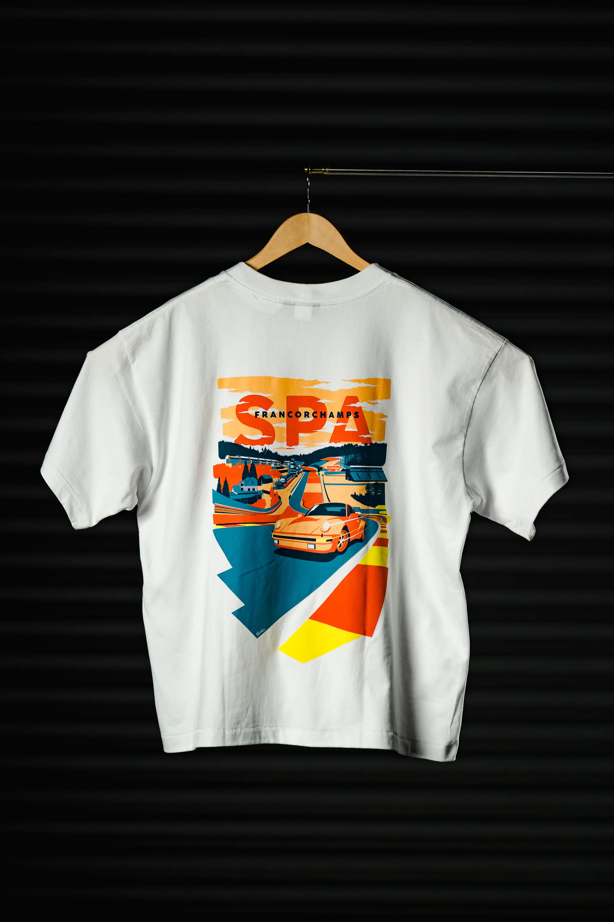 Track - T-shirt Eau Rouge Oversize Bleu