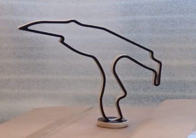 Track - Tracé Bois Brun - 32cm